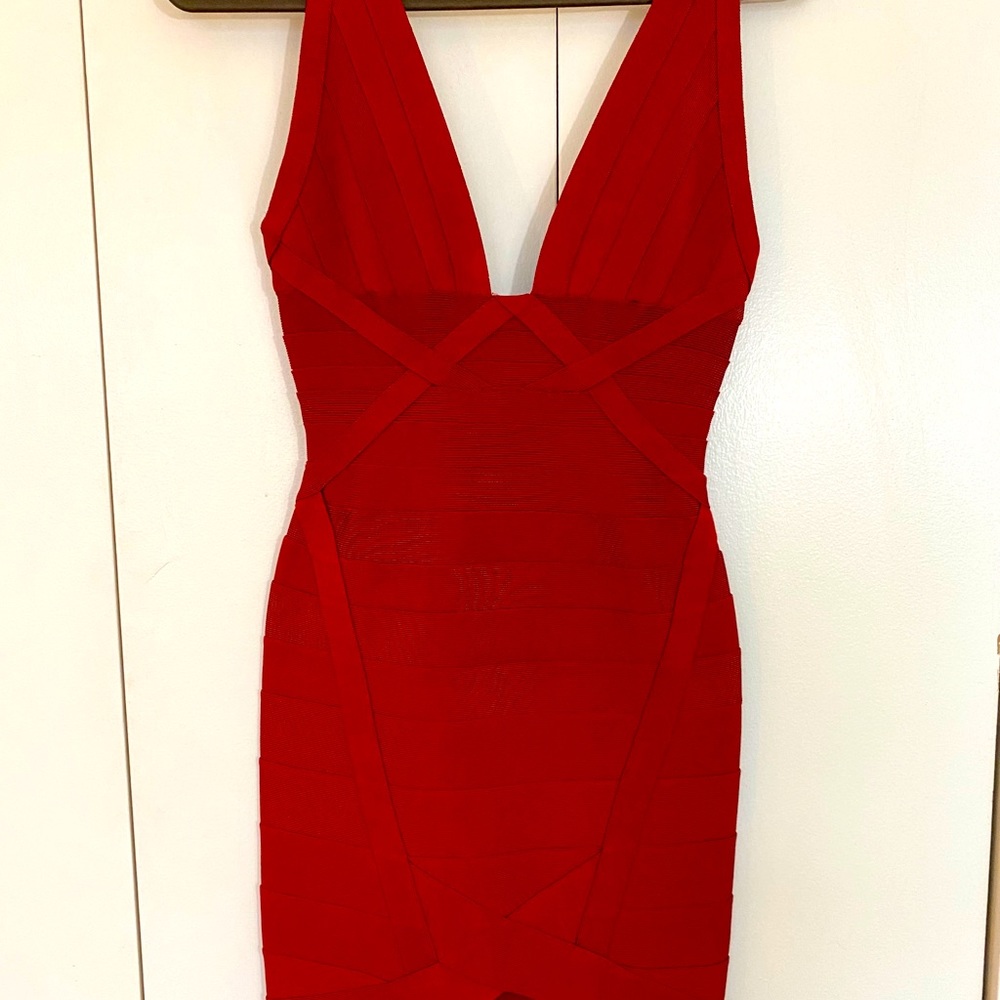 Herve Leger Bandage Bodycon Dress
